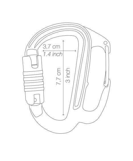 Karabiner FREINO Z 