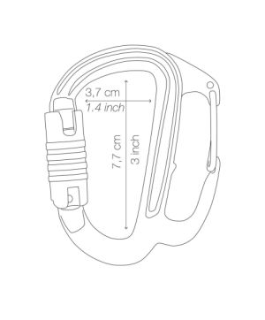 Karabiner FREINO Z 