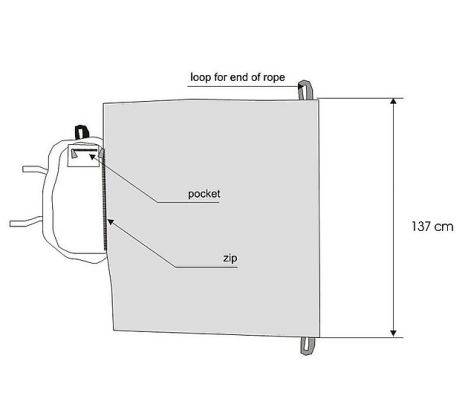 Torba za uže - ROPE BAG