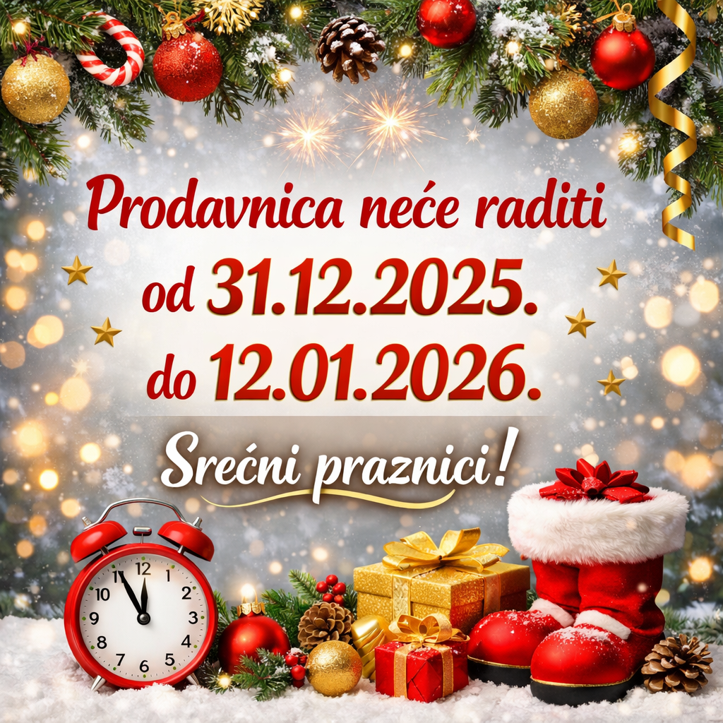 RADNO VREME TOKOM PRAZNIKA